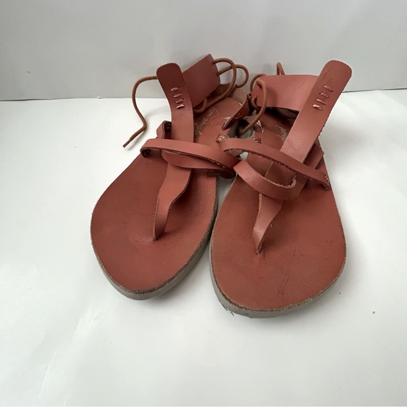 Free People Vacation Day Leather Sandals size 9, 40 Eu - Picture 5 of 6